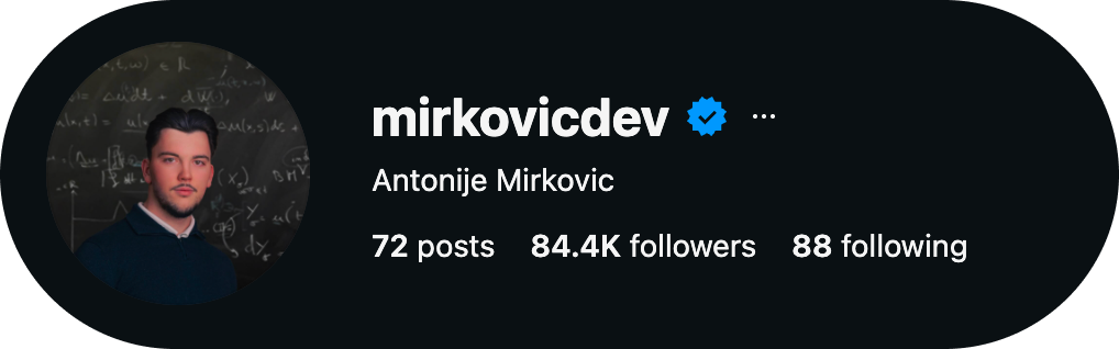 Antonije Mirkovic profile